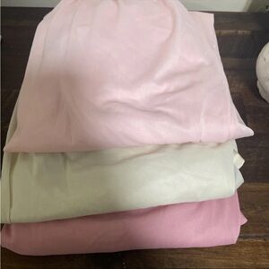 Lot Of Three Silk Feel Vintage Vanity Fair 2XL Sleeveless Night Gowns